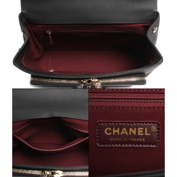 Chanel Black Shoulder Coco Mark Chain Matelasse - Picture 3 of 8
